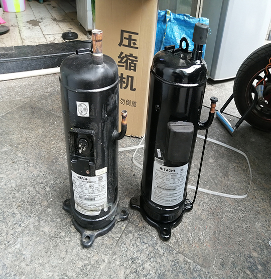 天等中央空调压缩机的更换维修